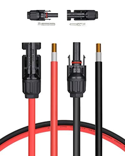 BougeRV 30 ft 10AWG solar extension cable