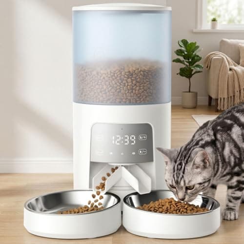 Sweetcrispy 6L automatic feeder for two pets