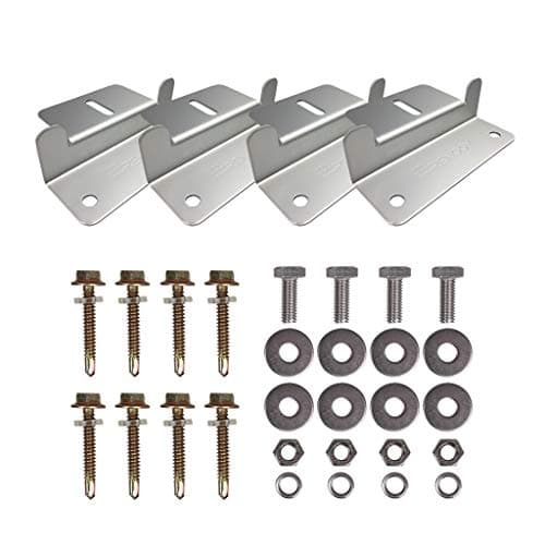 Renogy solar panel Z mounting brackets