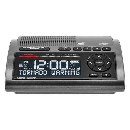 Midland WR400 desktop weather alert radio