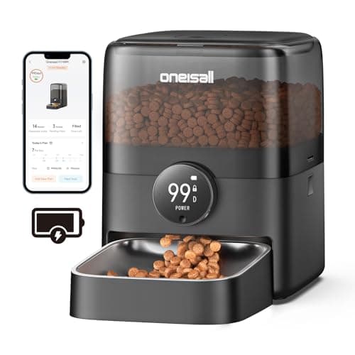 oneisall cordless Wi-Fi cat feeder, 3L