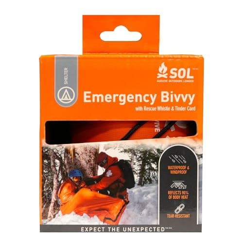 SOL Emergency Bivvy with whistle