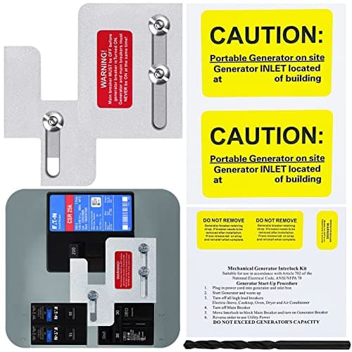 Generator interlock kit for Eaton / Cutler-Hammer BR